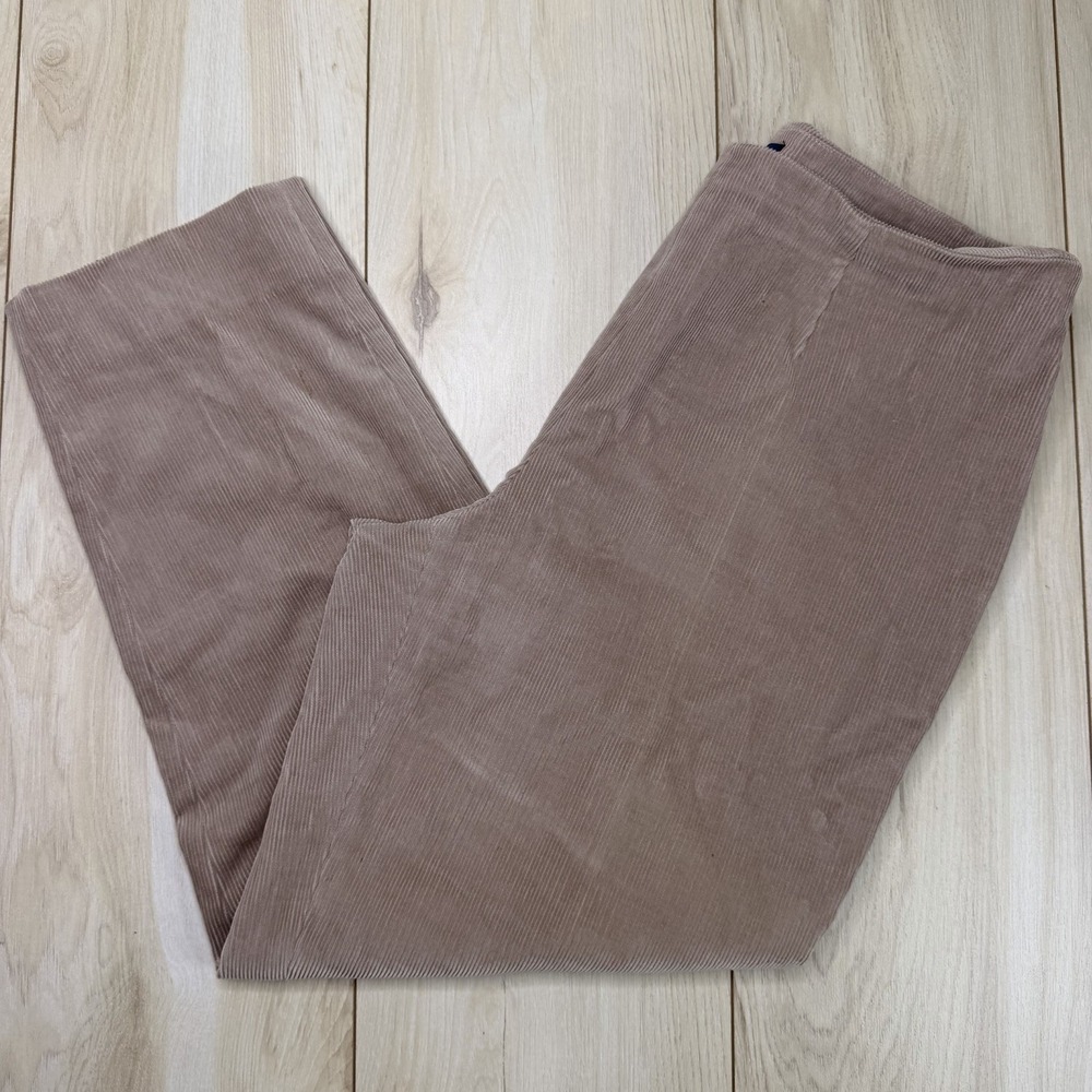 Piazza Sempione Women's Audrey Corduroy Pants Brown IT 48 (US 32x26)